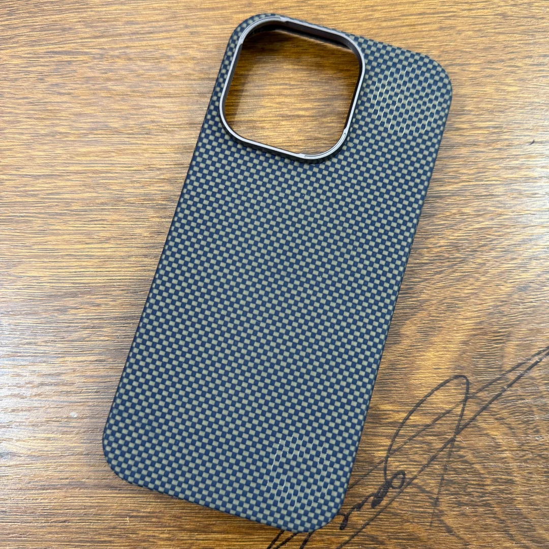 准新品  四羊开泰【微瑕】芳纶纤维凯夫拉手机壳