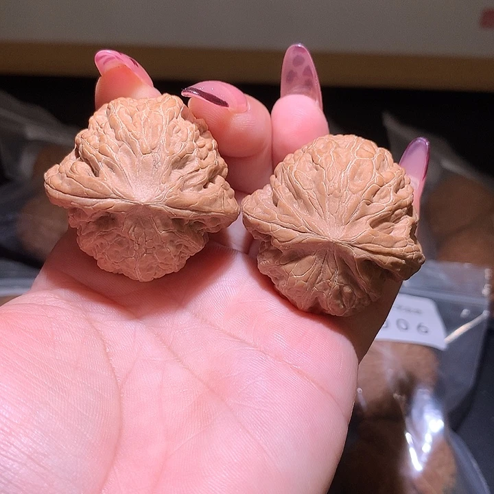 猎***人文玩核桃把件铁锤42