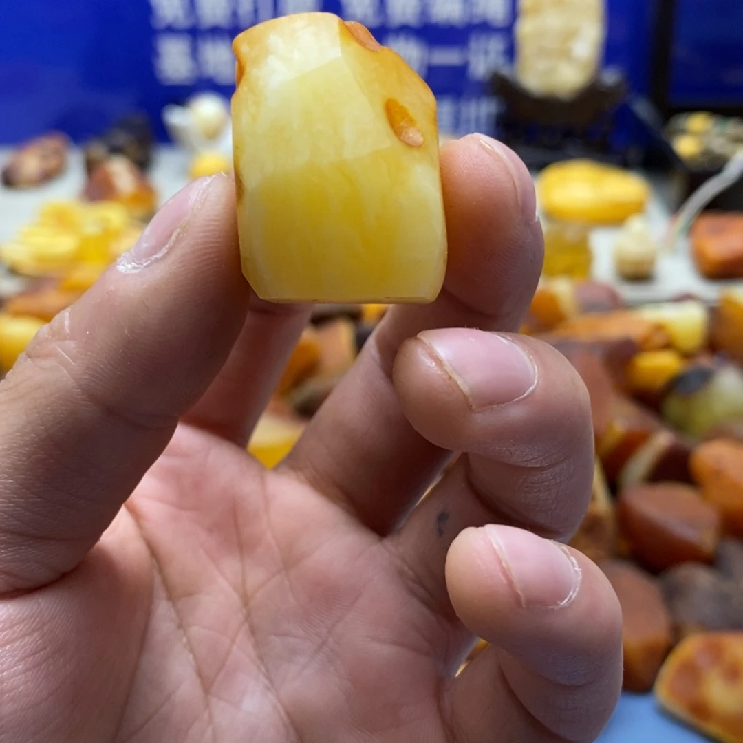 定制蜜蜡未镶嵌传世琥珀蜜蜡定制