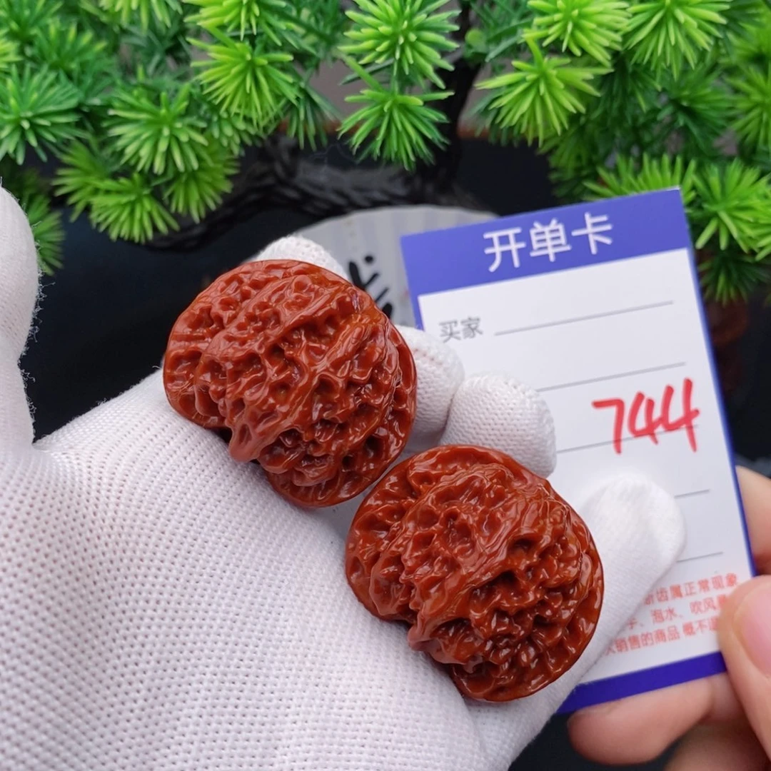 文玩核桃把件38苹果园744