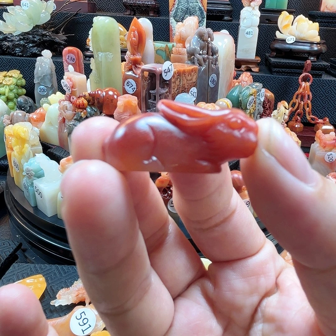 寿山石其他小兔子