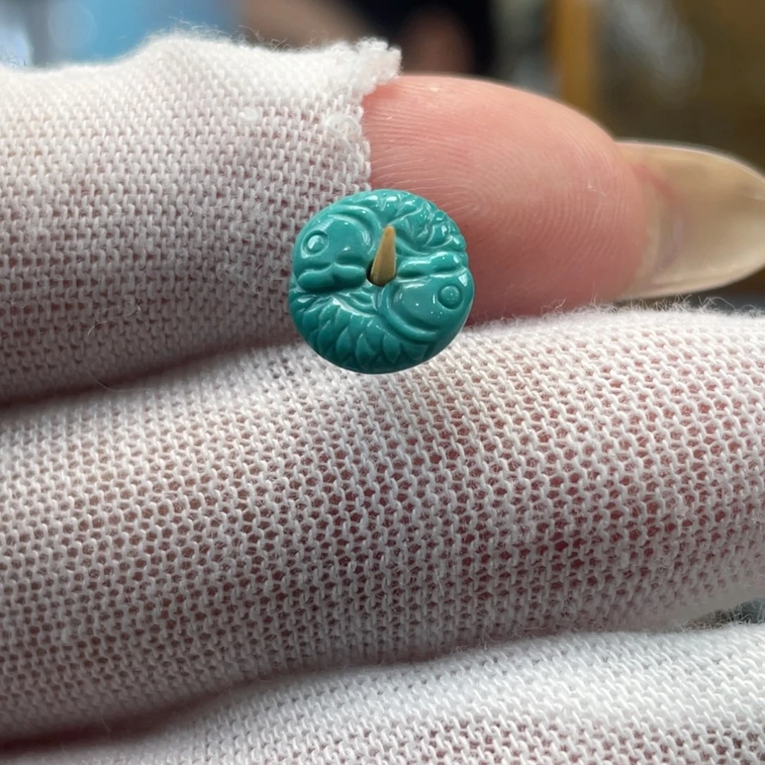 未镶嵌绿松石挂件