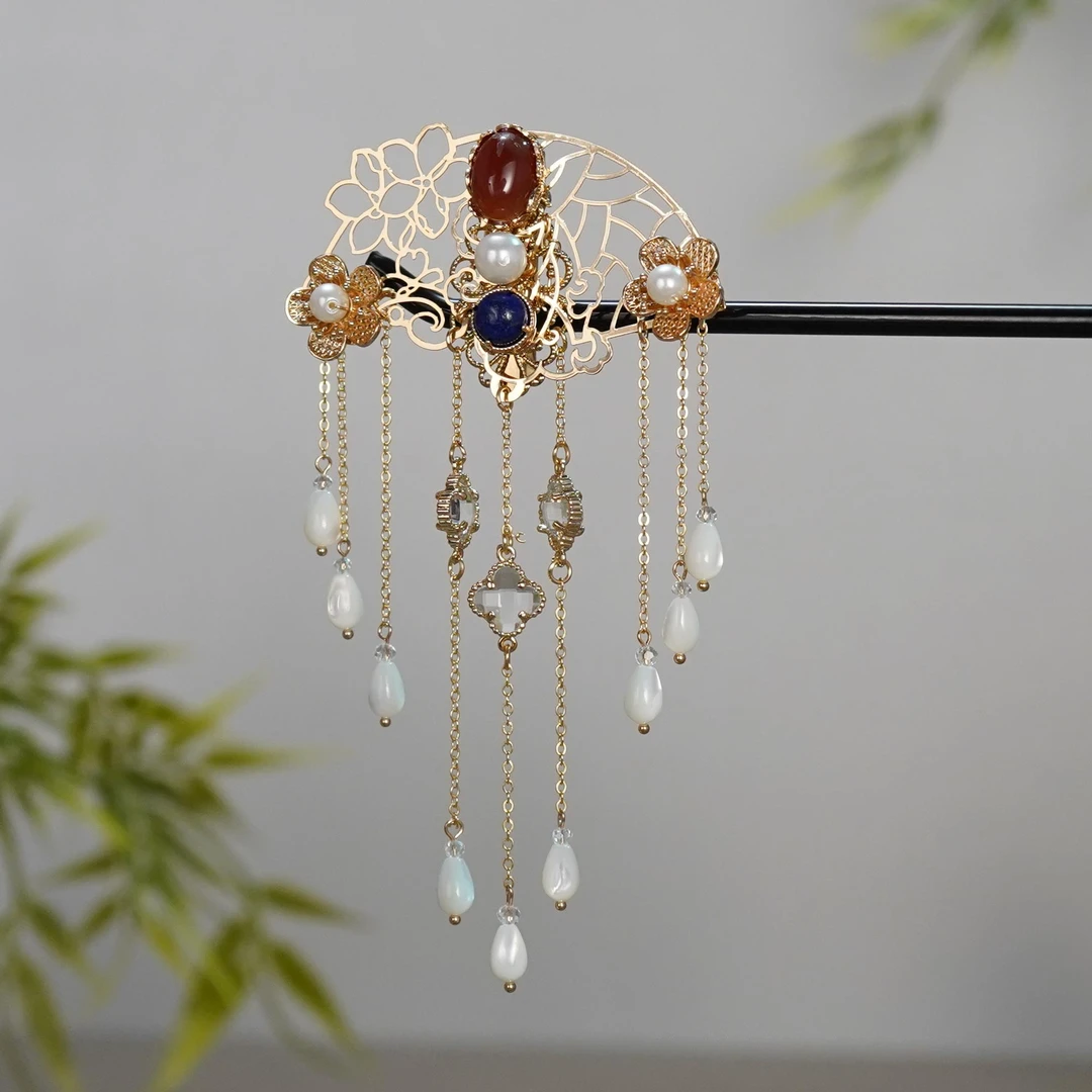 古悦倾城【清泉】古风汉服发饰