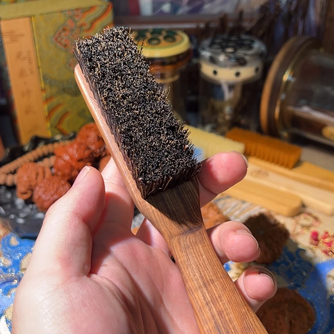 文玩核桃把件野猪鬃刷（以旧换新）