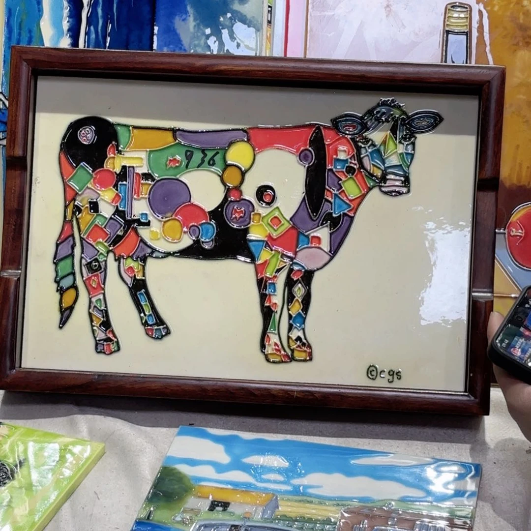 瓷片23.33老榆木实木茶台特价福利