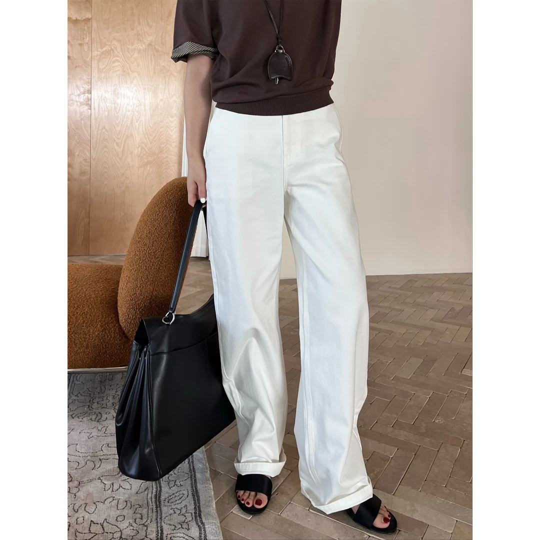 YOEYYOU设计师品牌 极简茧型长裤 25春夏新品 SOLSOL买手店