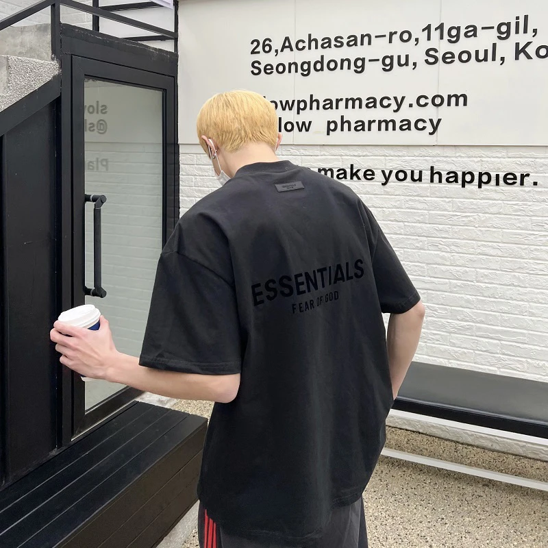 Ess-第八季植绒logo系列短袖