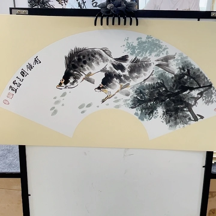 国画张圣敏先生纯手绘作品