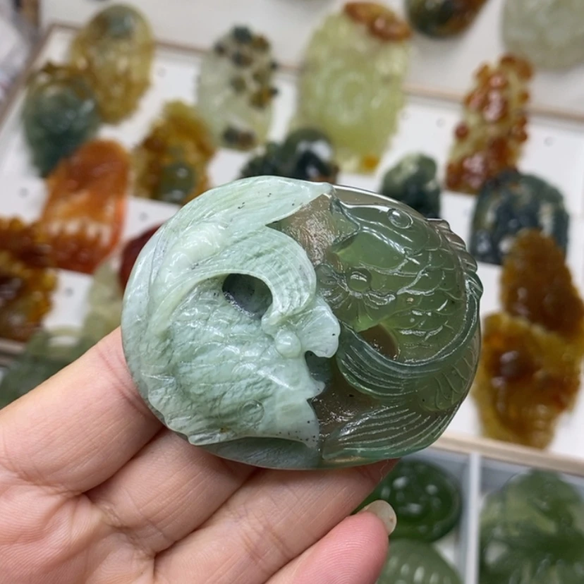 【闪购商品】未镶嵌蛇纹石玉颈饰
