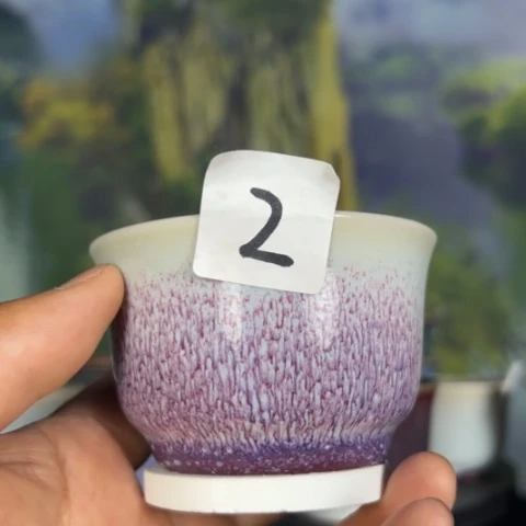 摆件皇***子犊泉钧窑作品