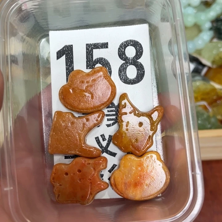 蛇纹石玉未镶嵌笔搁