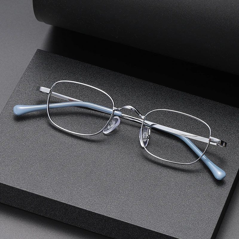 CK835-宽边小框复古超轻钛架设计师眼镜框批发2.5