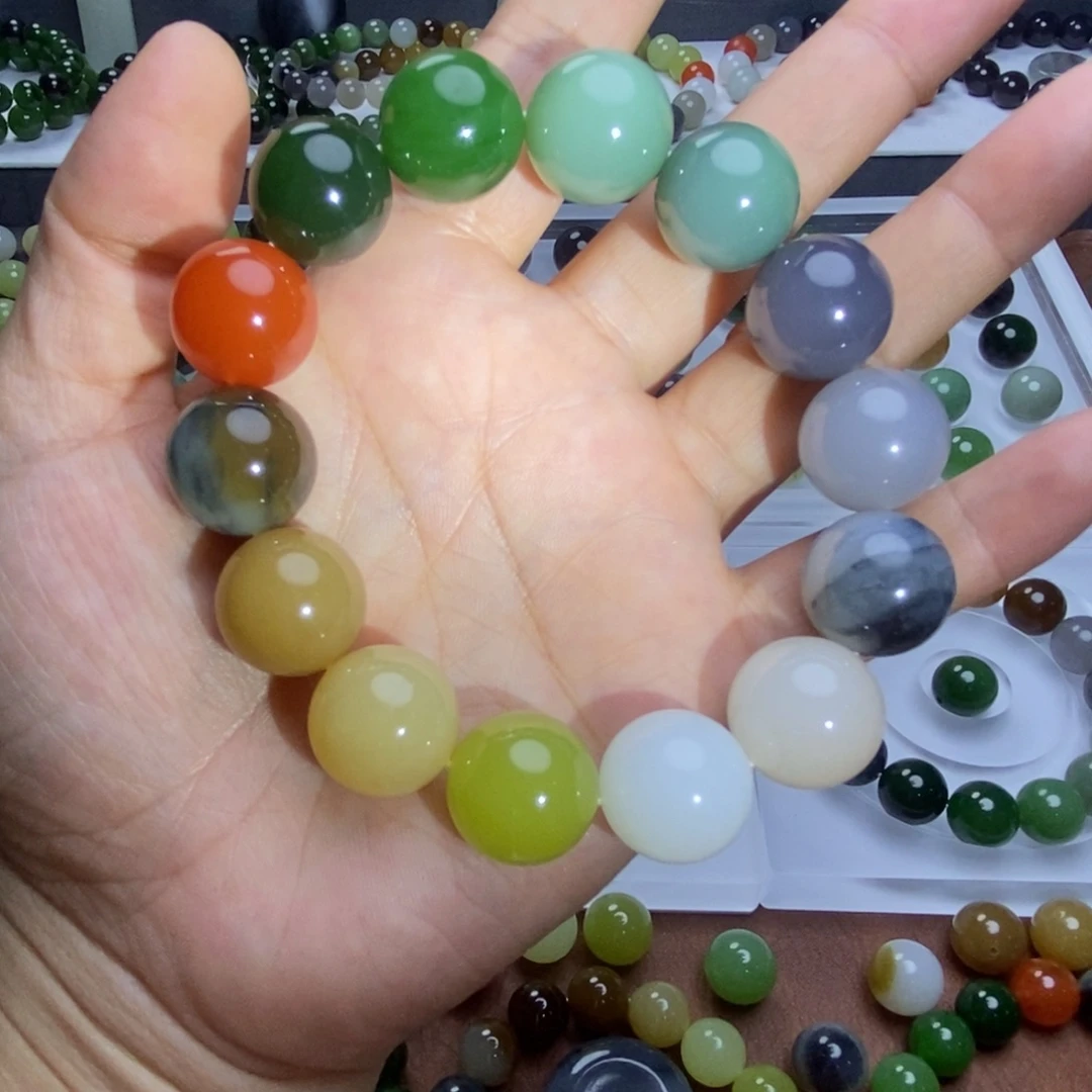 未镶嵌和田玉珠宝奇石卡16精品多宝