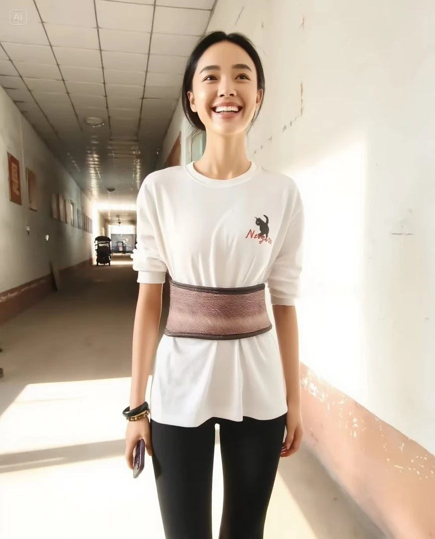 品牌美霸泗水砭石疗养院老虎石护腰带保暖循环支撑片