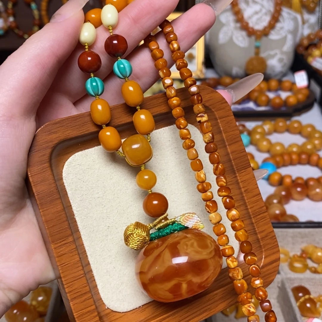 【闪购商品】手链蜜蜡未镶嵌项链