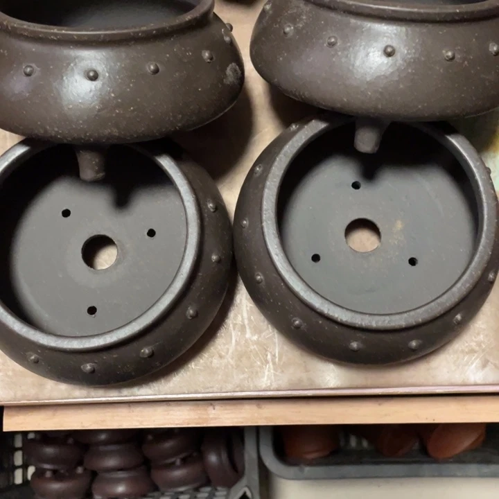 紫砂花盆农****景紫砂口11高7