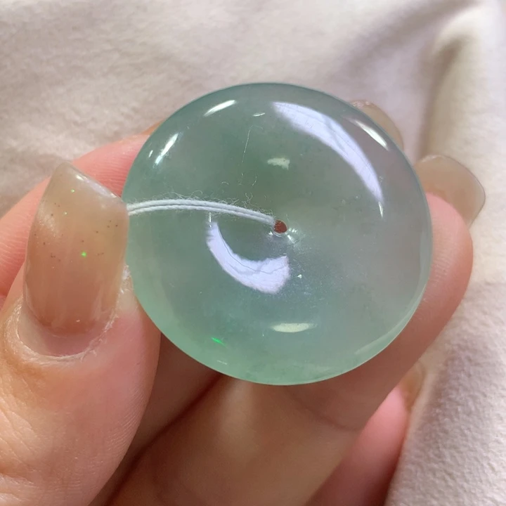 颈饰未镶嵌翡翠天然缅甸a货翡翠