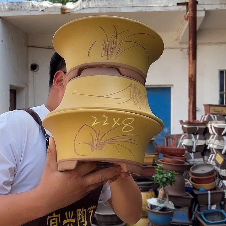 紫砂花盆紫砂花盆