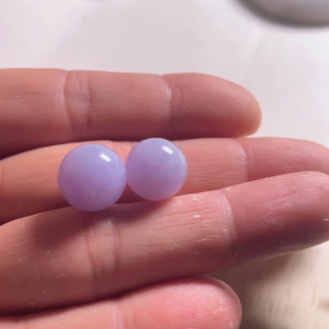 【闪购商品】定制翡翠未镶嵌卡12加圆珠