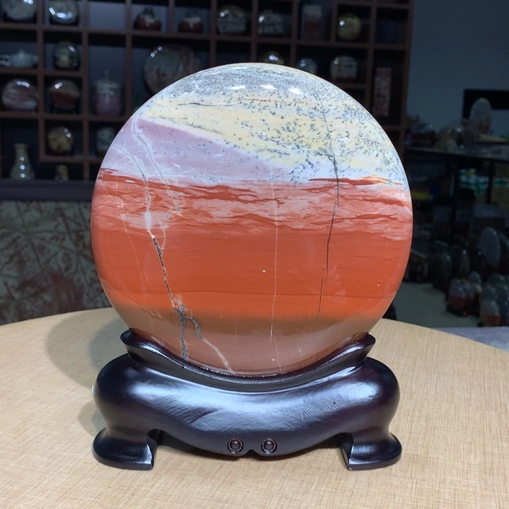 ，广西国画石摆件，收藏观赏