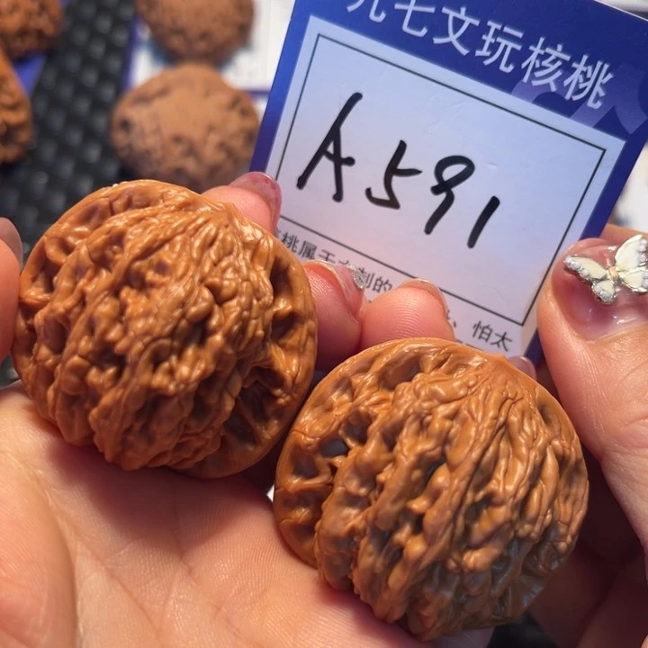 把件桃核41虎头A591