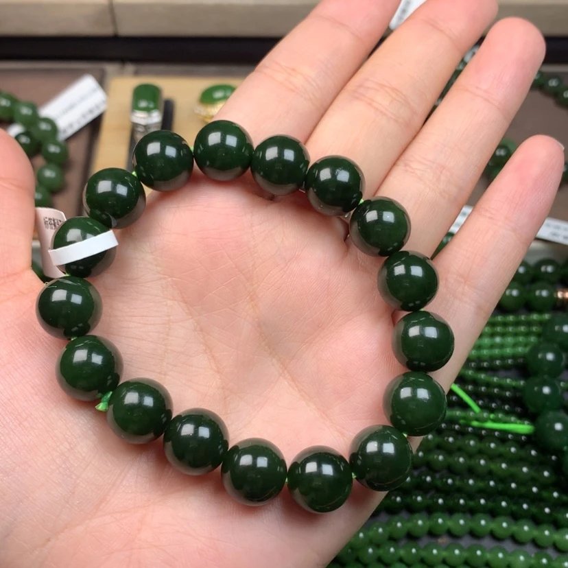 【闪购商品】手串未镶嵌和田玉（碧玉）黄***?12m