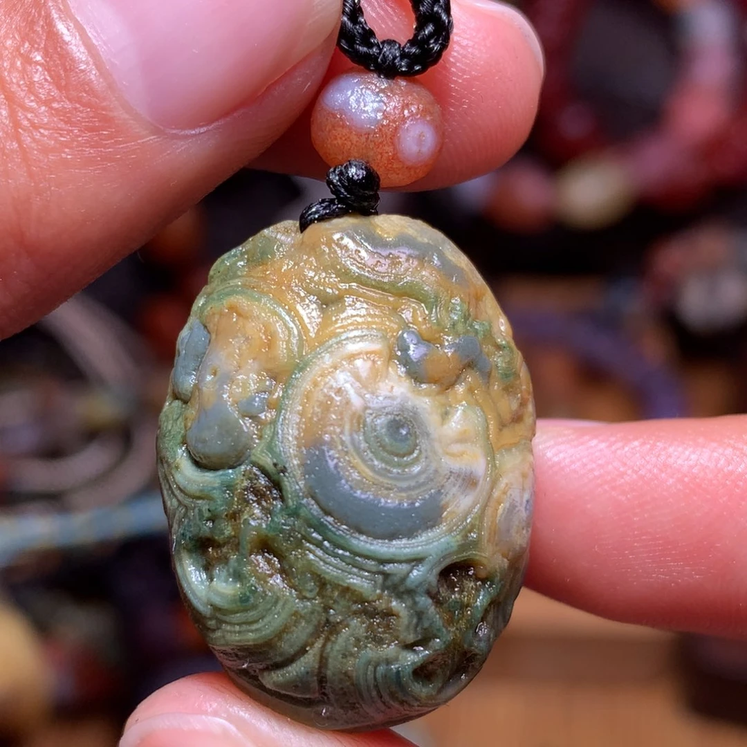 未镶嵌玛瑙/玉髓珠宝半成品