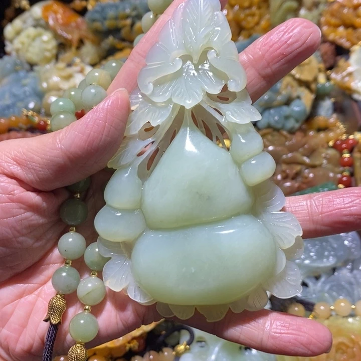 岫玉岫玉吊坠未镶嵌