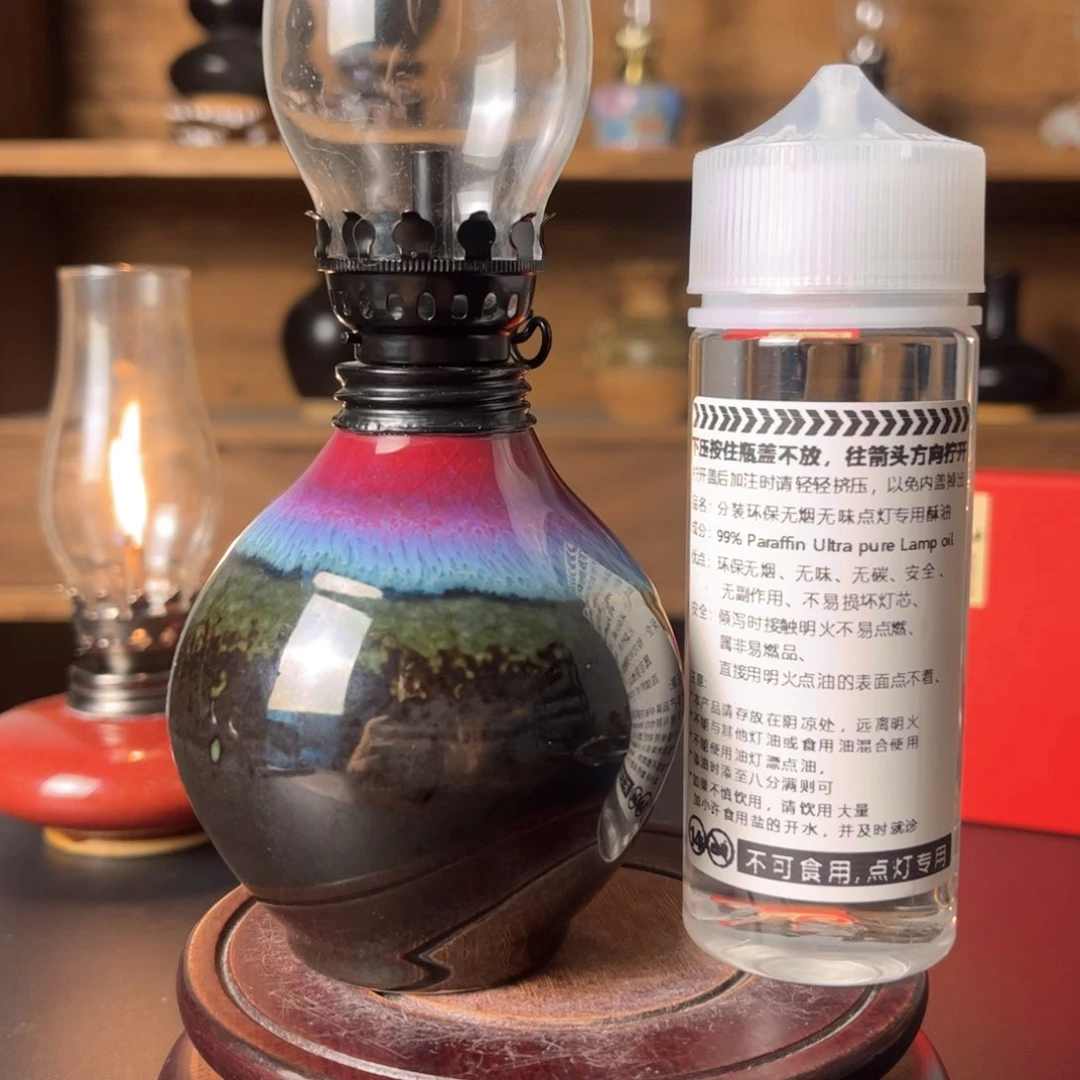 摆件景德镇陶瓷香薰灯