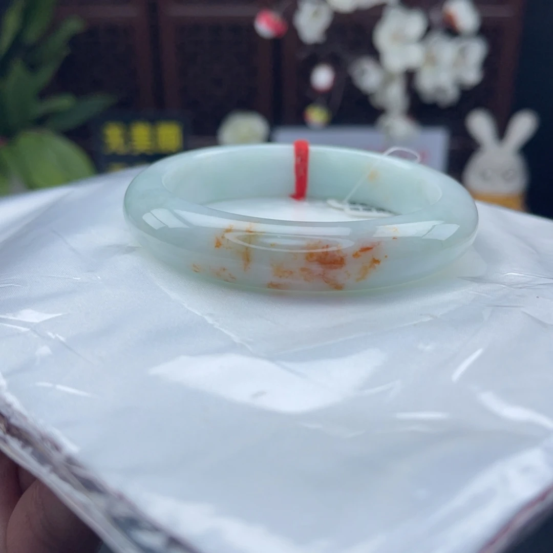 翡翠未镶嵌把件57-58正圈