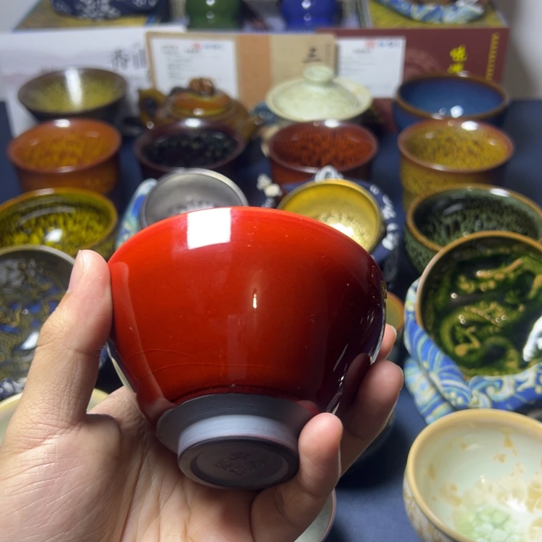 茶盏建阳建盏喝茶主人杯