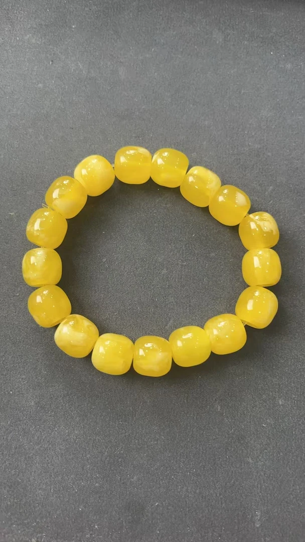 c24精美百搭白花单圈手串