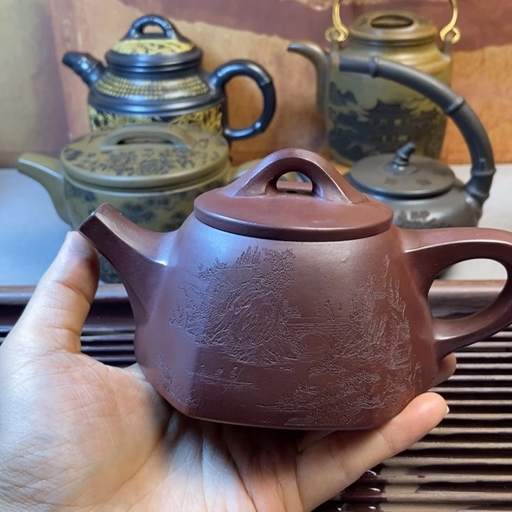 茶壶紫砂紫砂全手工