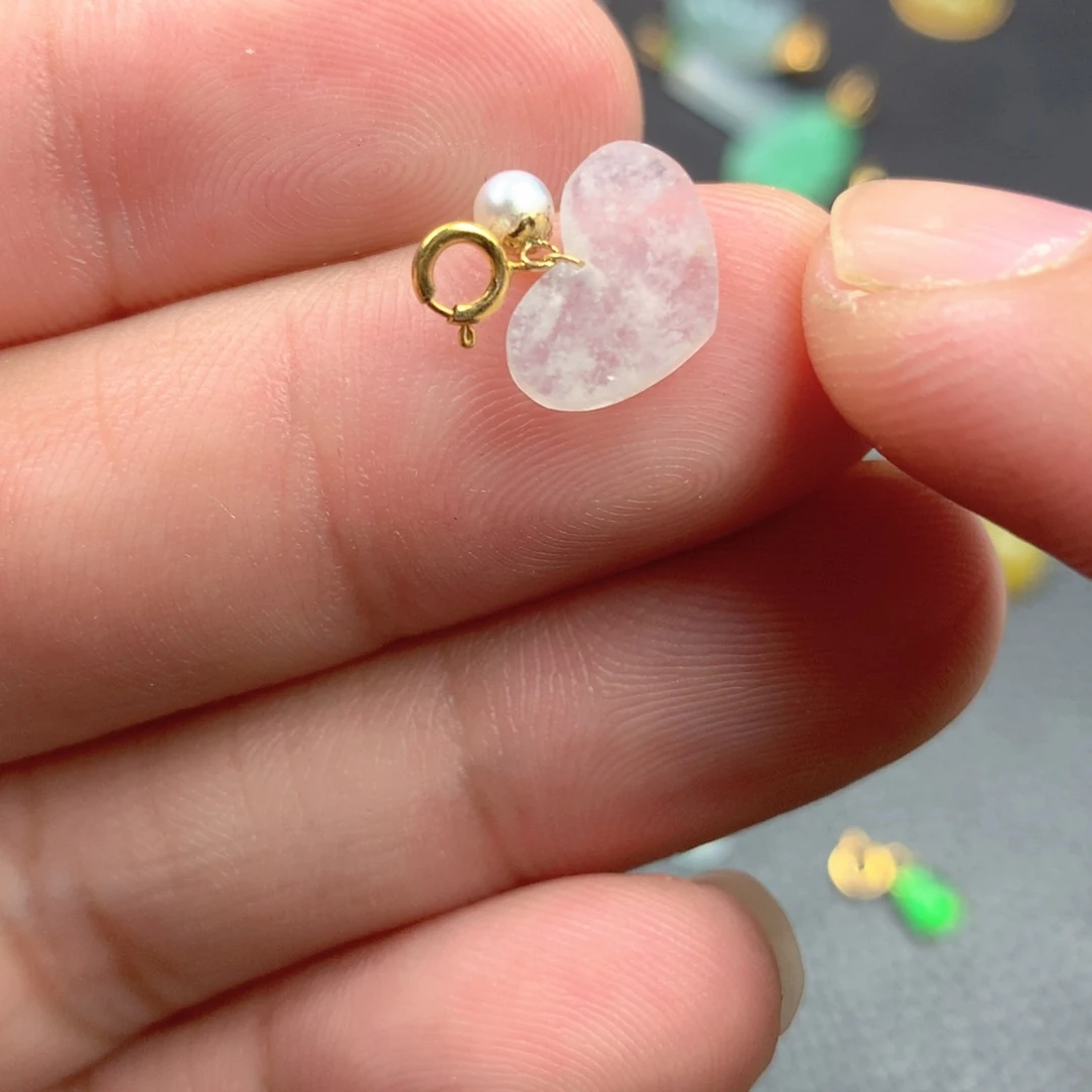 【闪购商品】颈饰18K金镶嵌翡翠翡翠