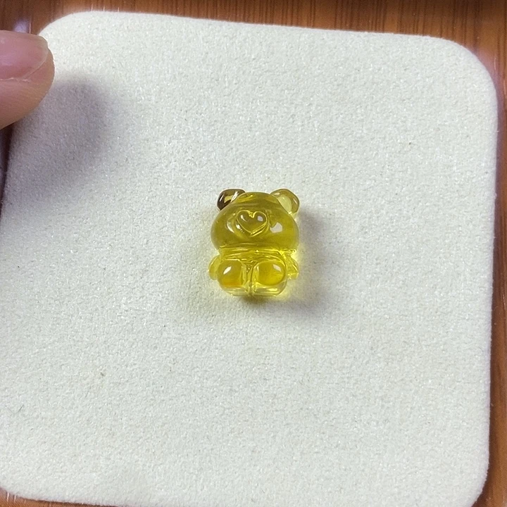 橄榄核吊坠小熊33