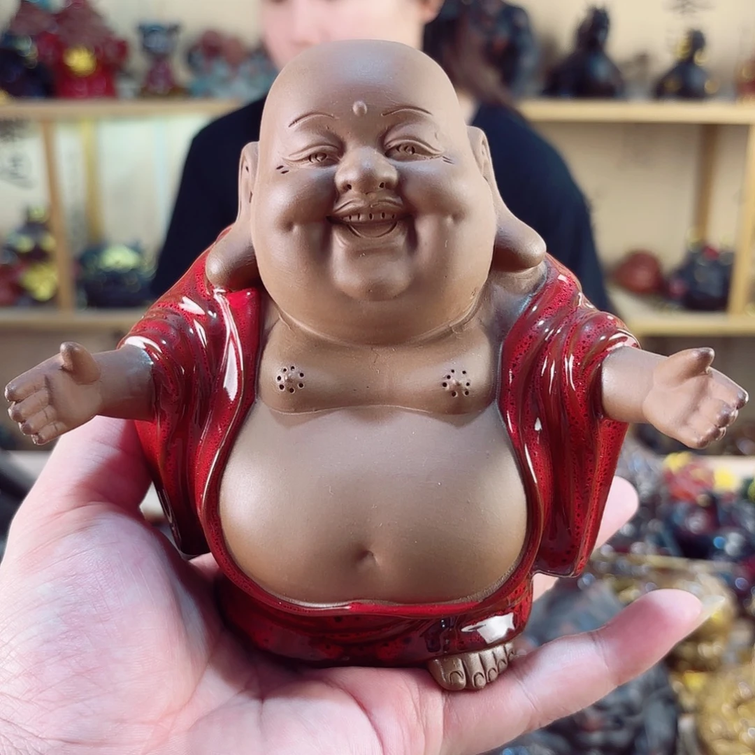 茶宠紫砂紫陶树脂茶宠摆件