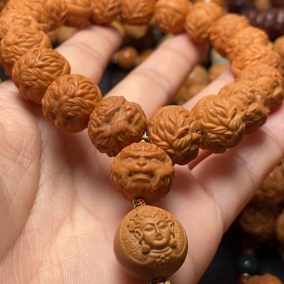 猴头核桃手串猴头