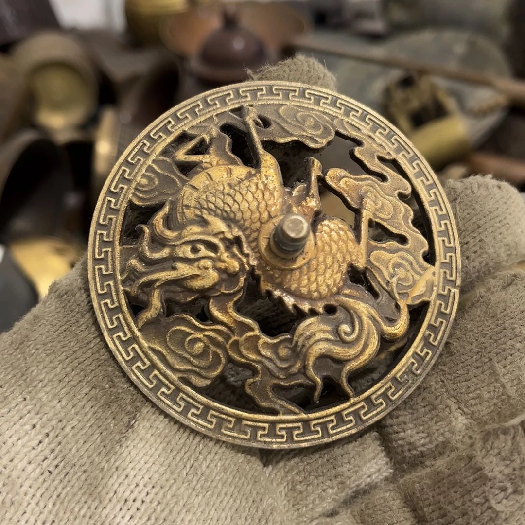 漂***人闪电购铜摆件工艺品