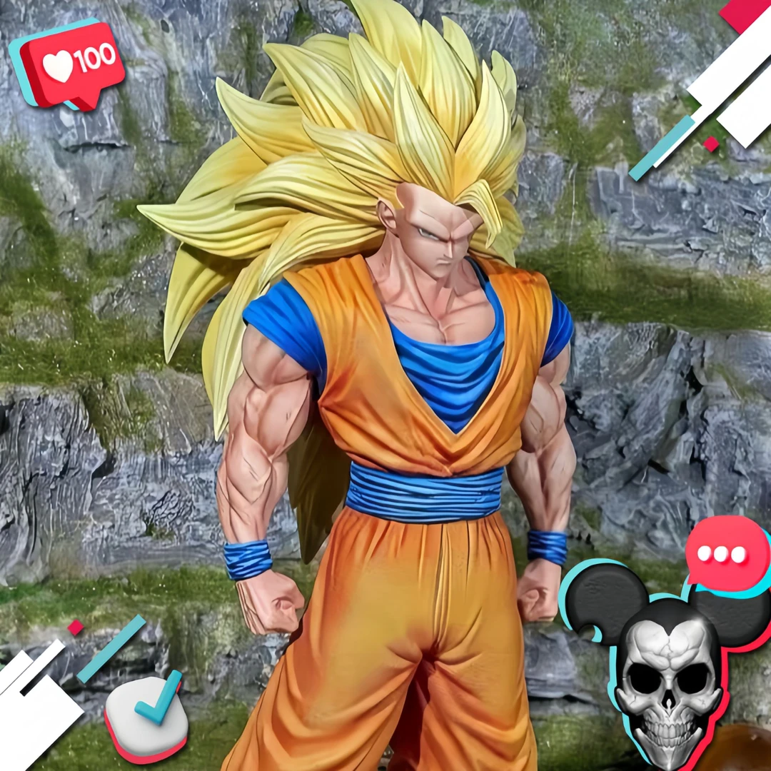 【鼠先生 现货】星轨 超三悟空 黄色版 1/6 手办 雕像