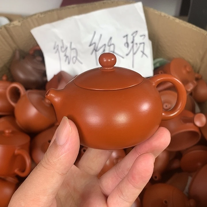原矿朱泥茶具茶壶家用120