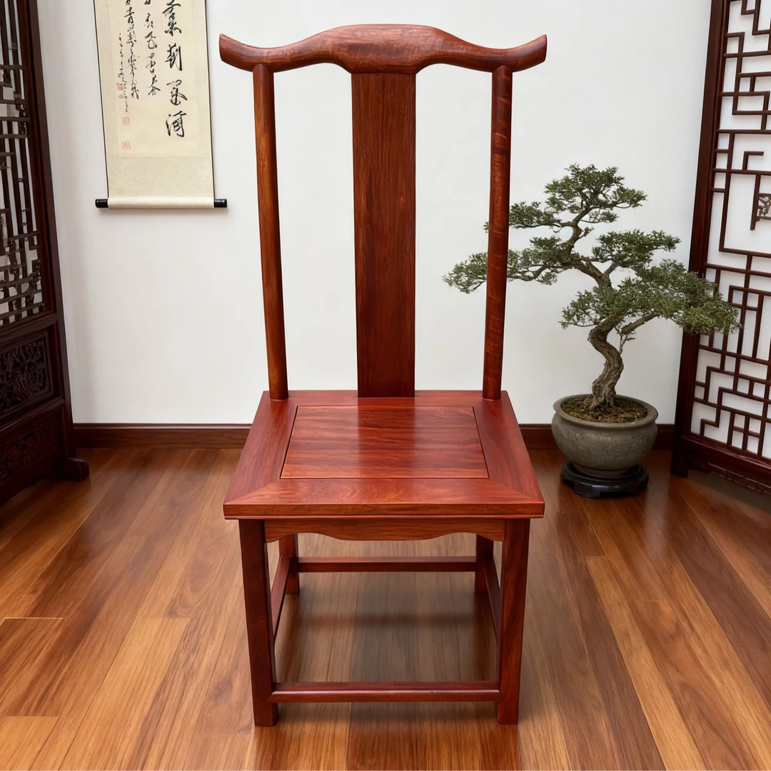 实木餐椅新中式榫卯结构
