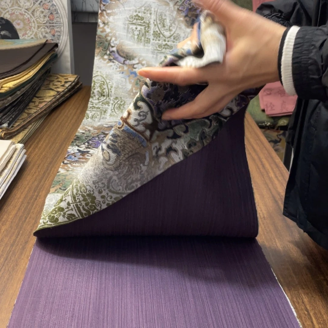 织绣41 唐锦西阵织桌旗