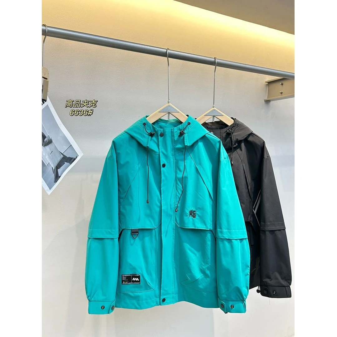 【冠层.春季尝新】冲锋衣外套情侣穿搭户外百搭时尚夹克Z-6636 m