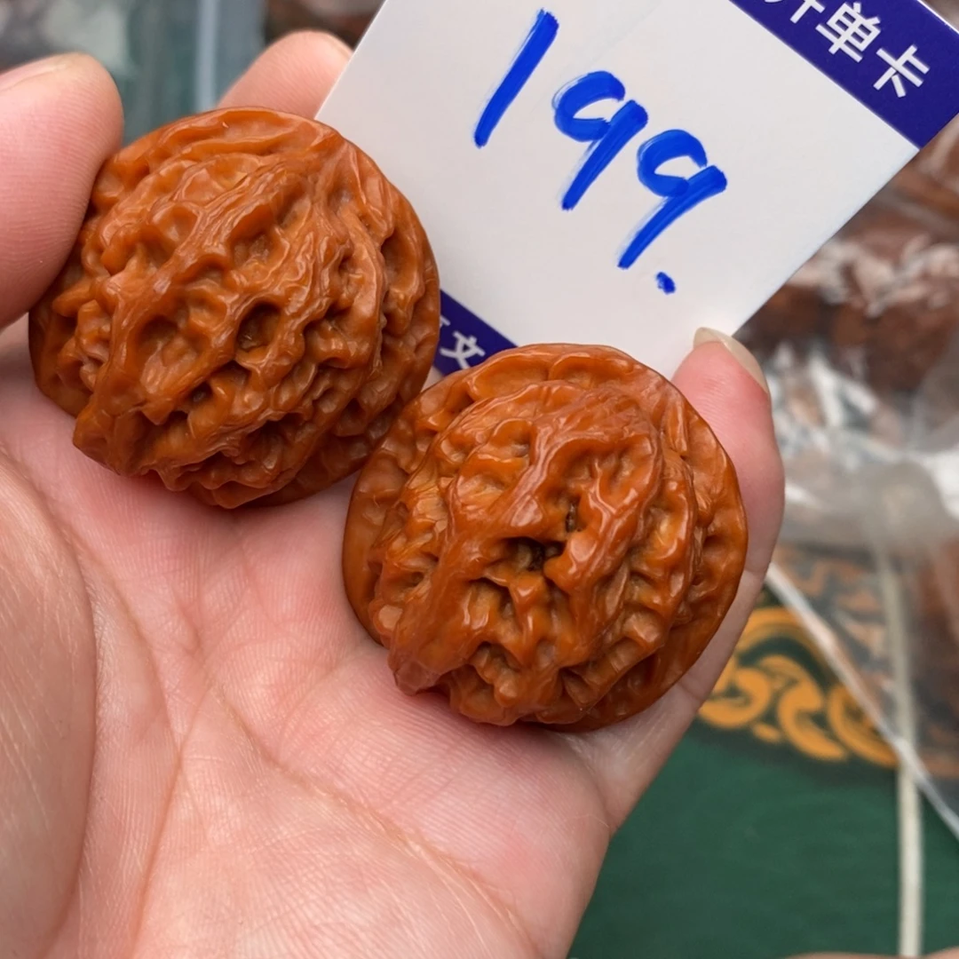 文玩核桃把件苹果园35