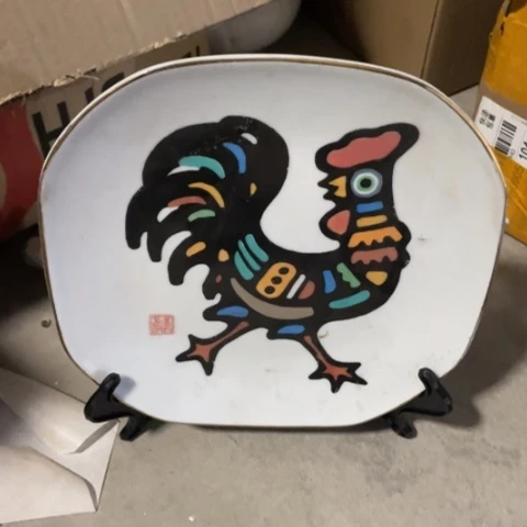 摆件陶瓷摆件盘子碗啥都有