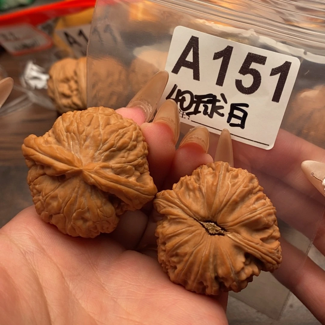 40球白狮子头文玩核桃