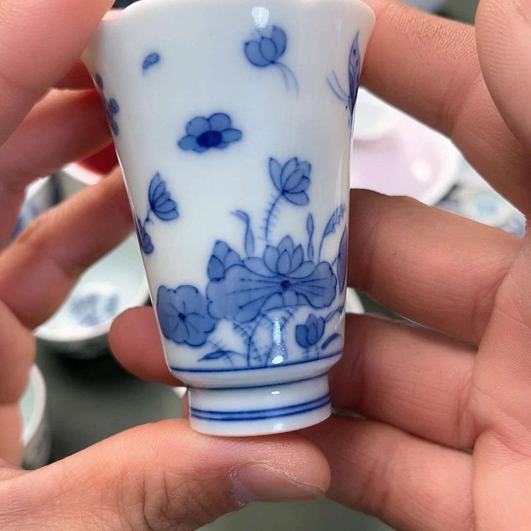 杯青花瓷器青花瓷器