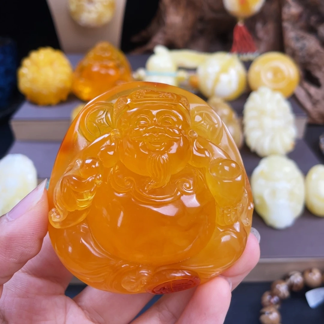 【闪购商品】未镶嵌琥珀珠宝奇石