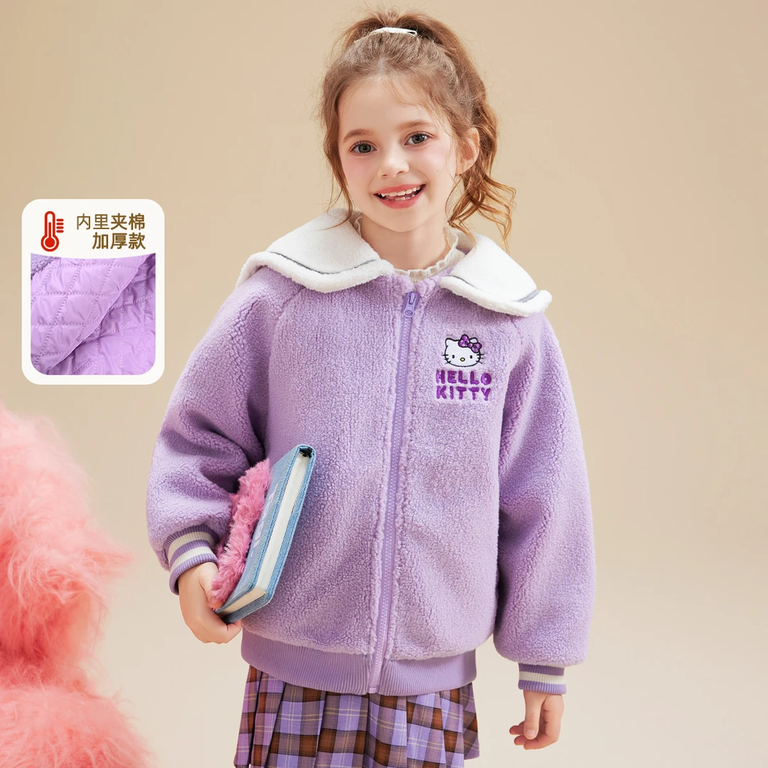 冬季新款外套2024新款中大童装女宝3-12岁中大童装