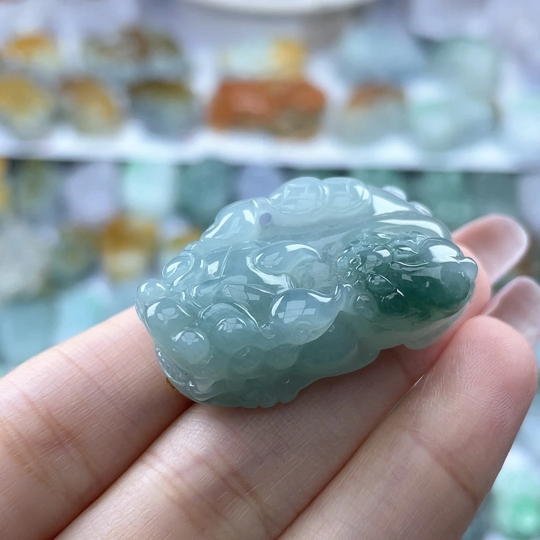 颈饰未镶嵌翡翠貔貅16